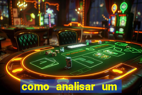 como analisar um jogo de futebol para apostar